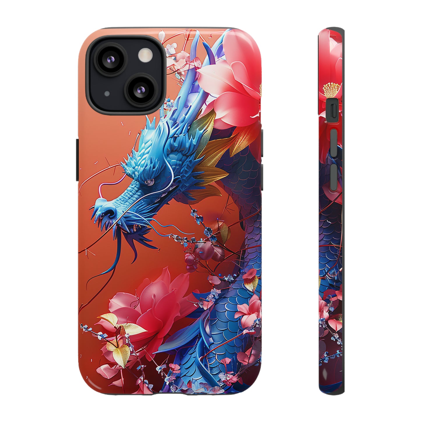 Tough Phone Cases Azure Serpent