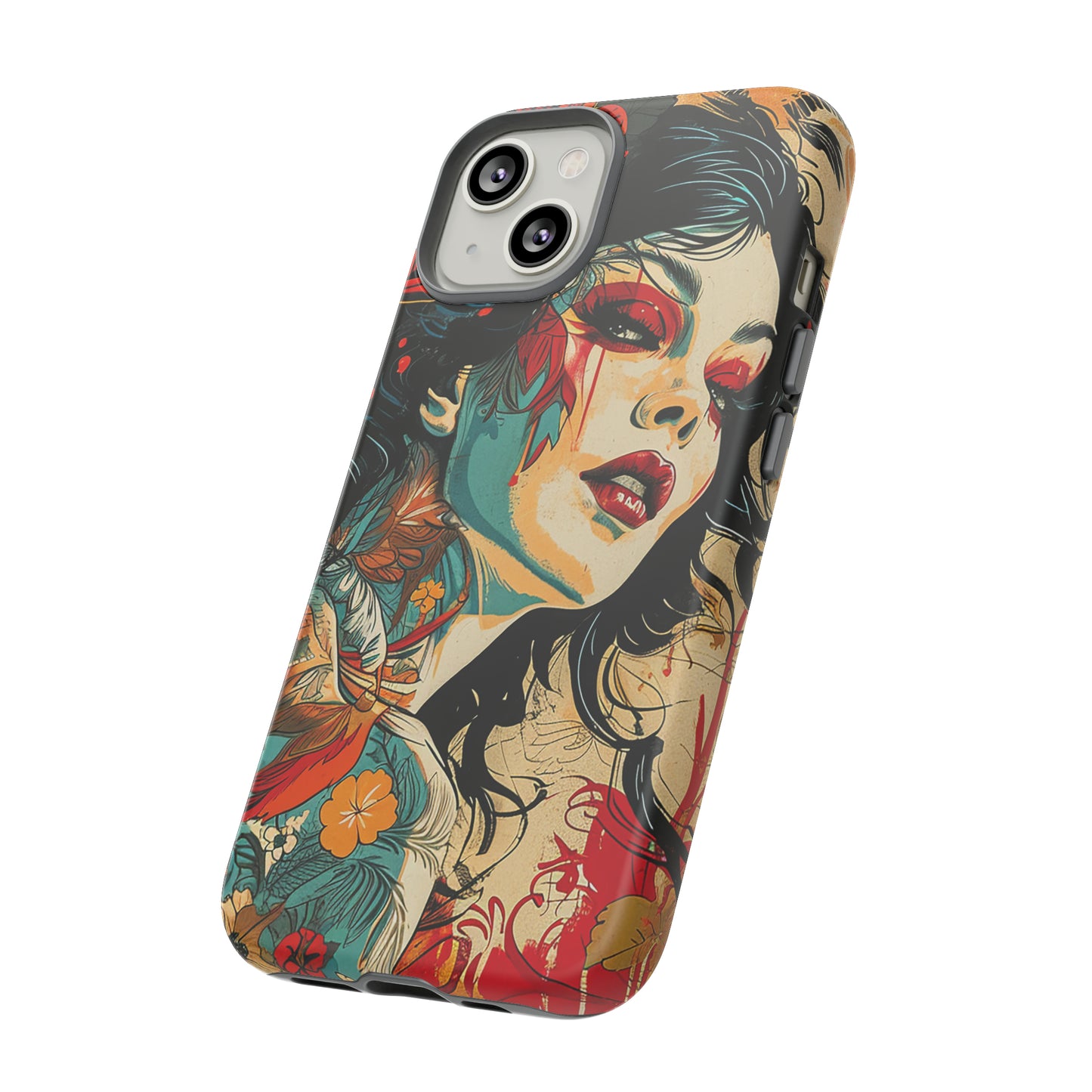 Tough Phone Case Lady 01