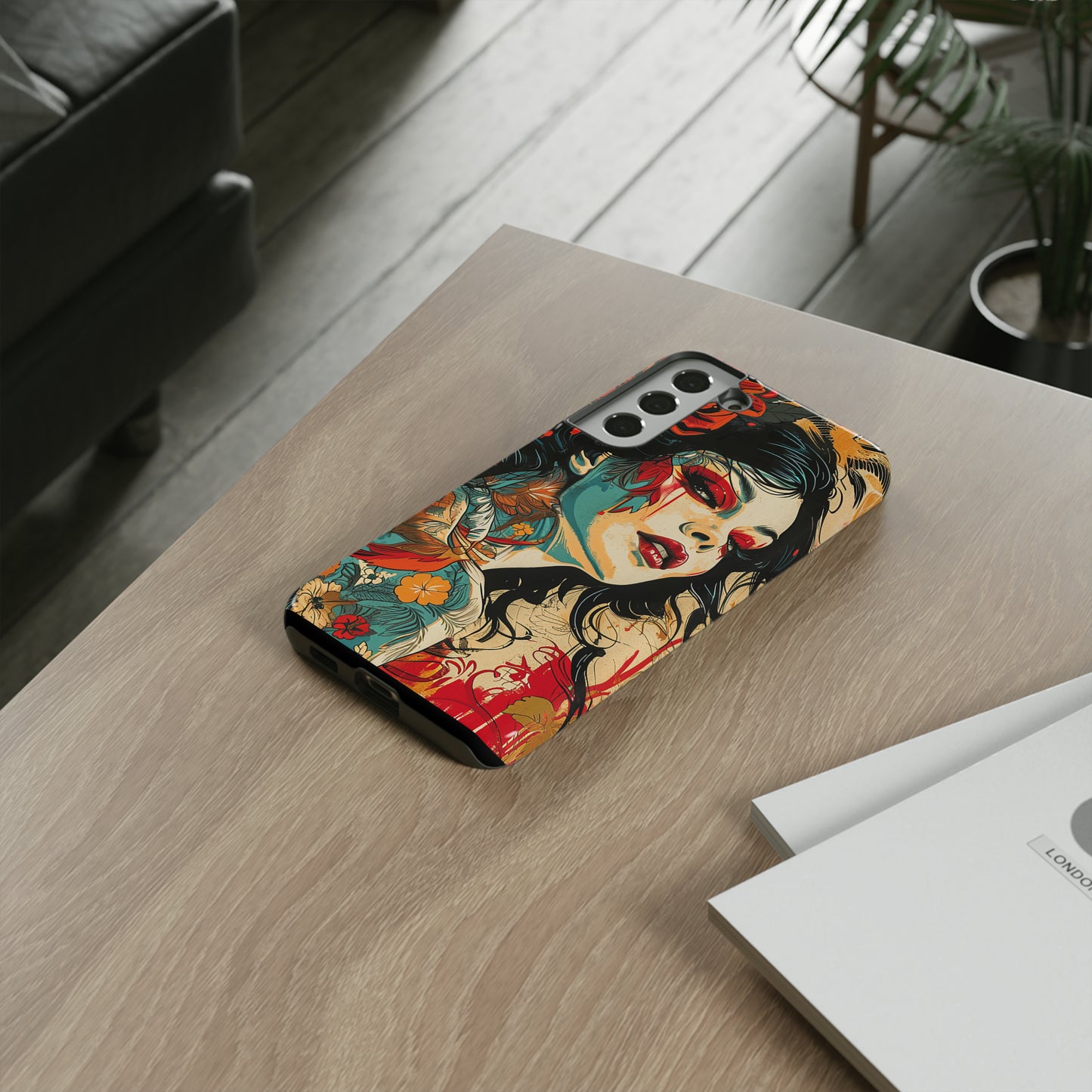 Tough Phone Case Lady 01