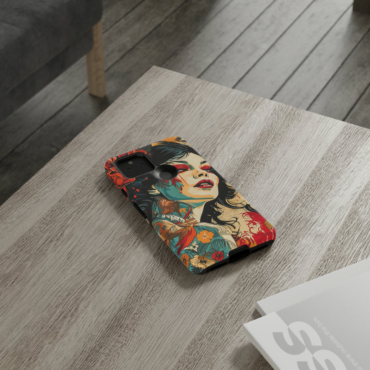 Tough Phone Case Lady 01