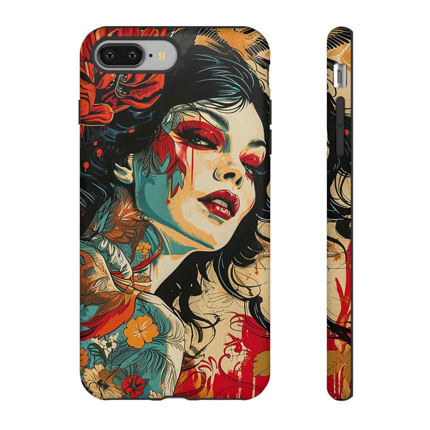 Tough Phone Case Lady 01