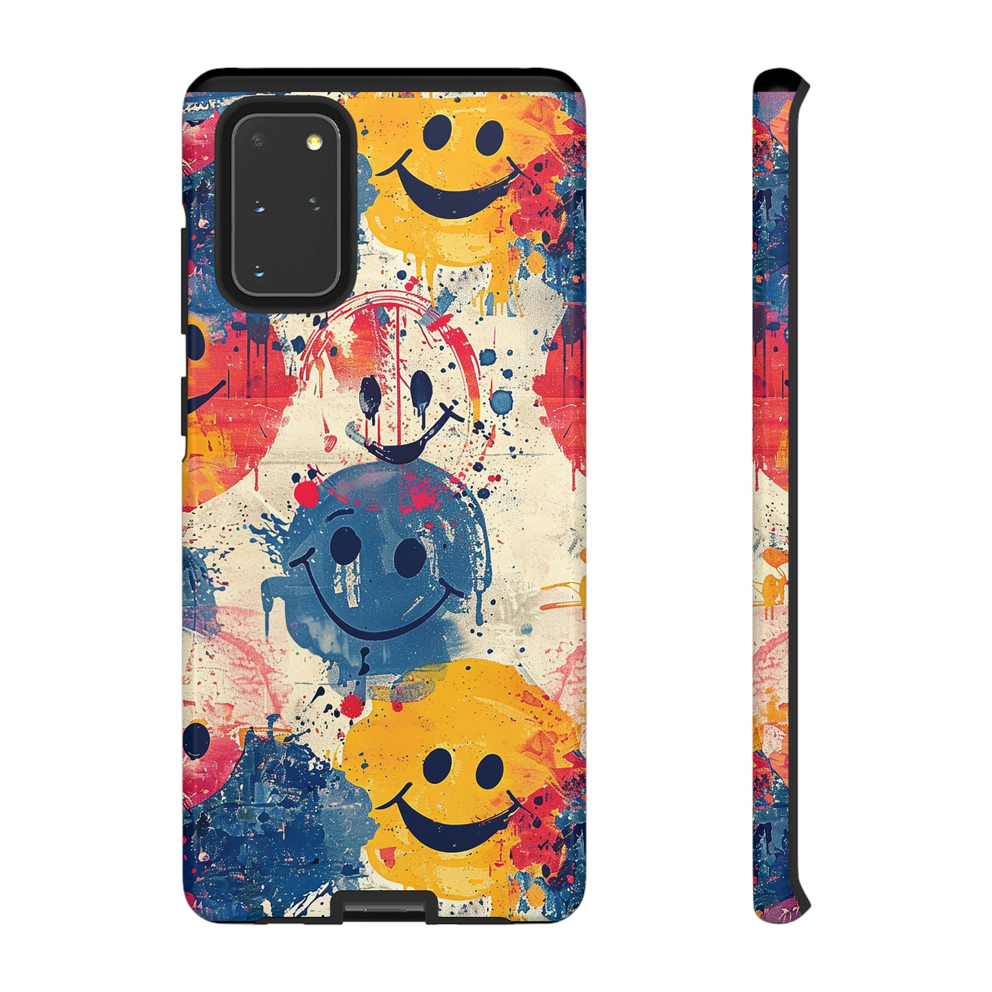 Tough Phone Case Happy Face