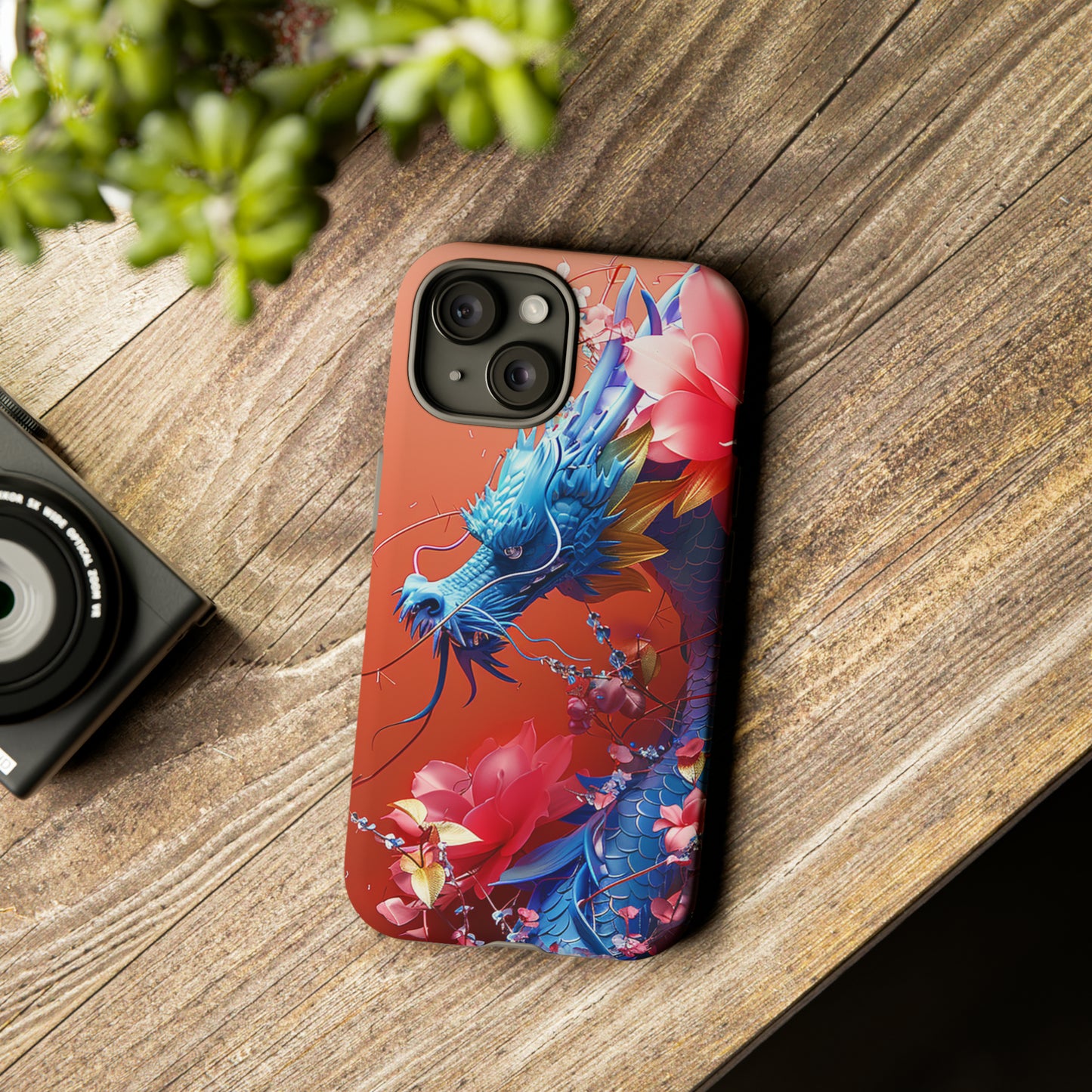 Tough Phone Cases Azure Serpent