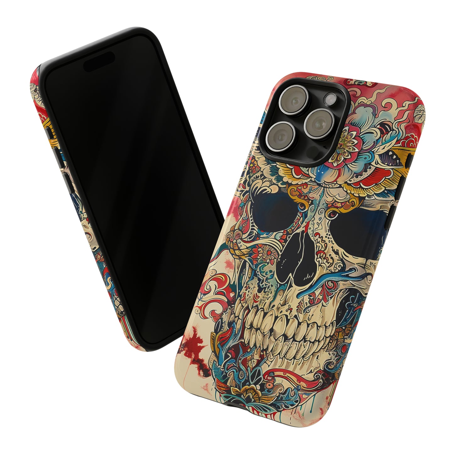 Tough Phone Case Skull 06