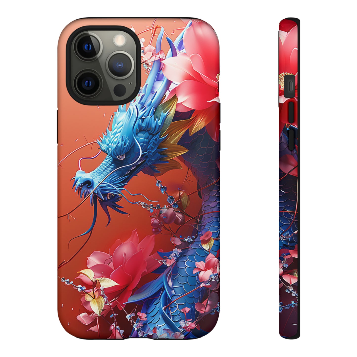 Tough Phone Cases Azure Serpent