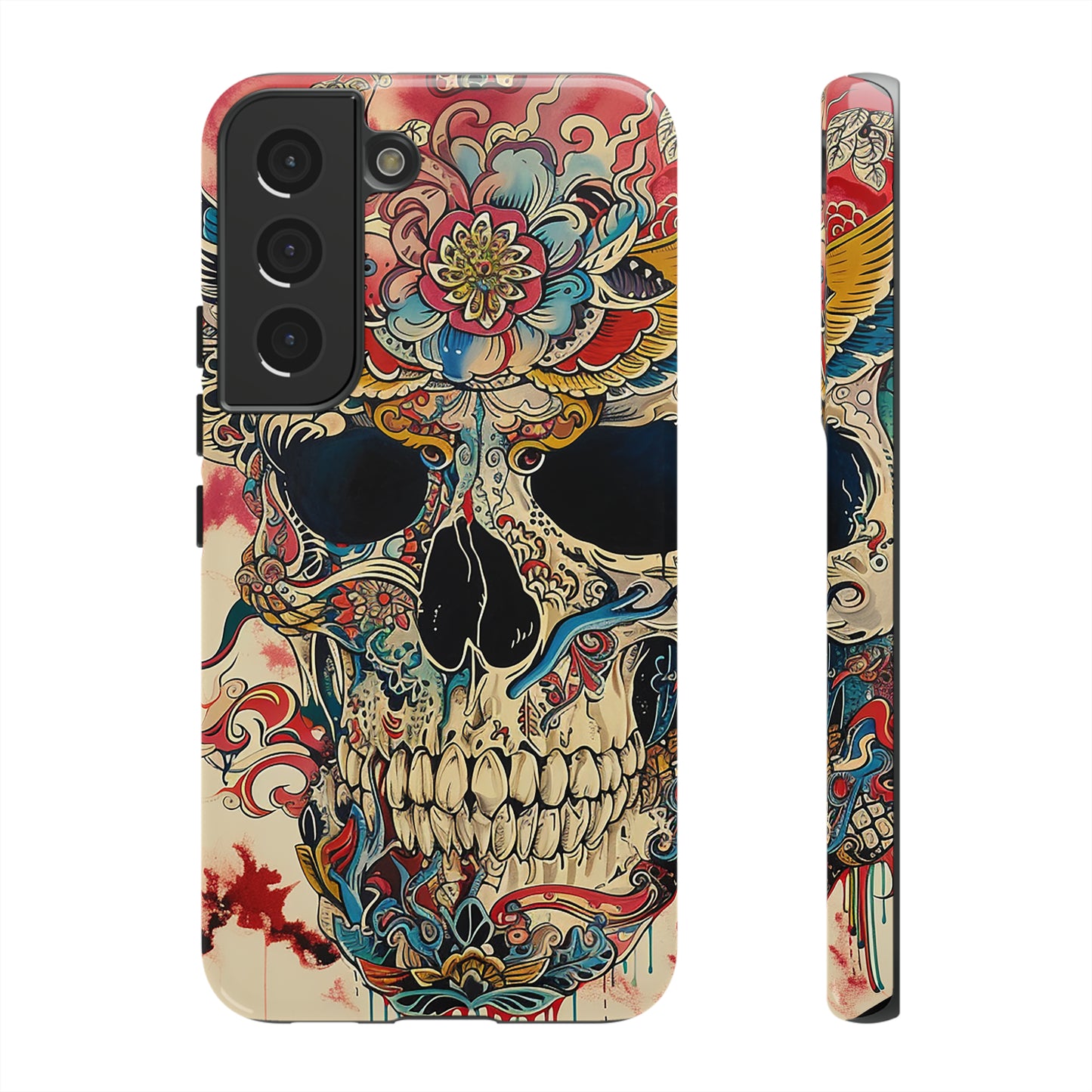 Tough Phone Case Skull 06