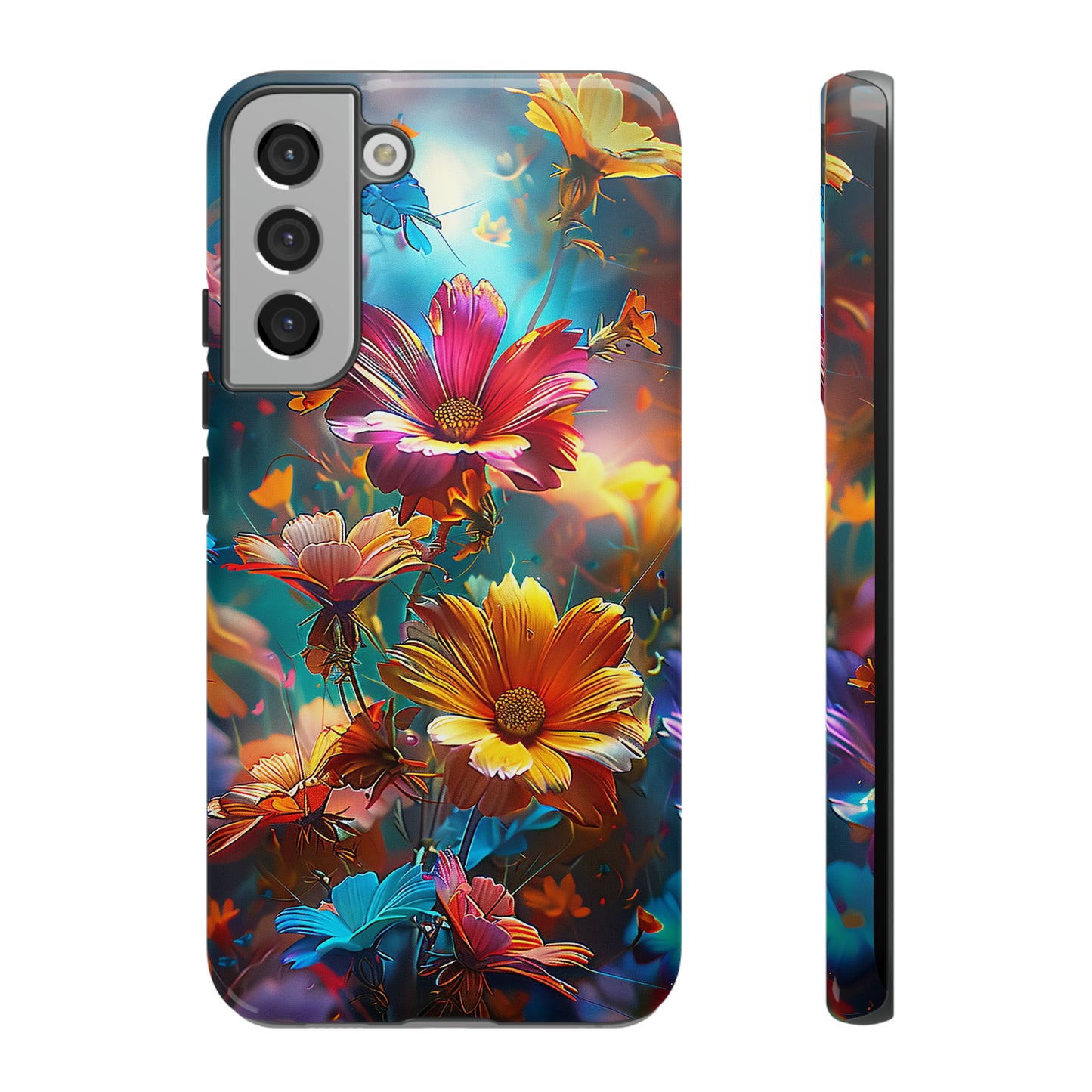 Tough Phone Case Flower 01