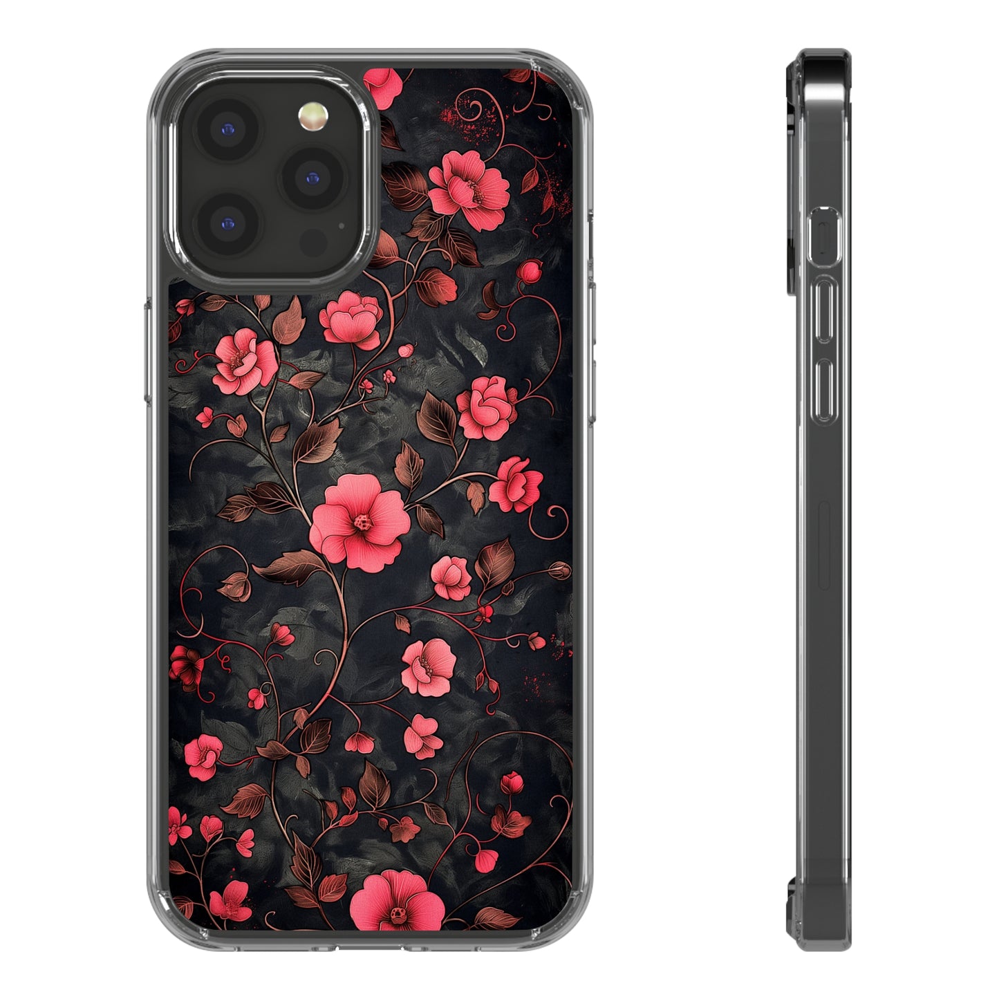 Clear Phone Cases Floral Art