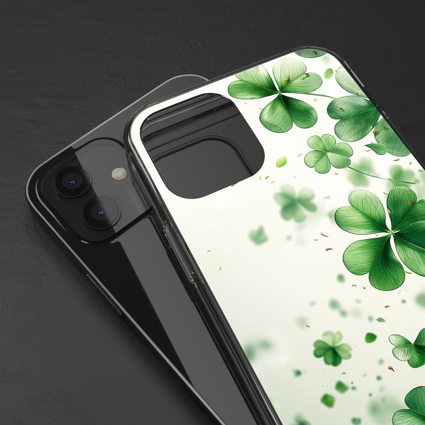 Clear Phone Cases Shamrock