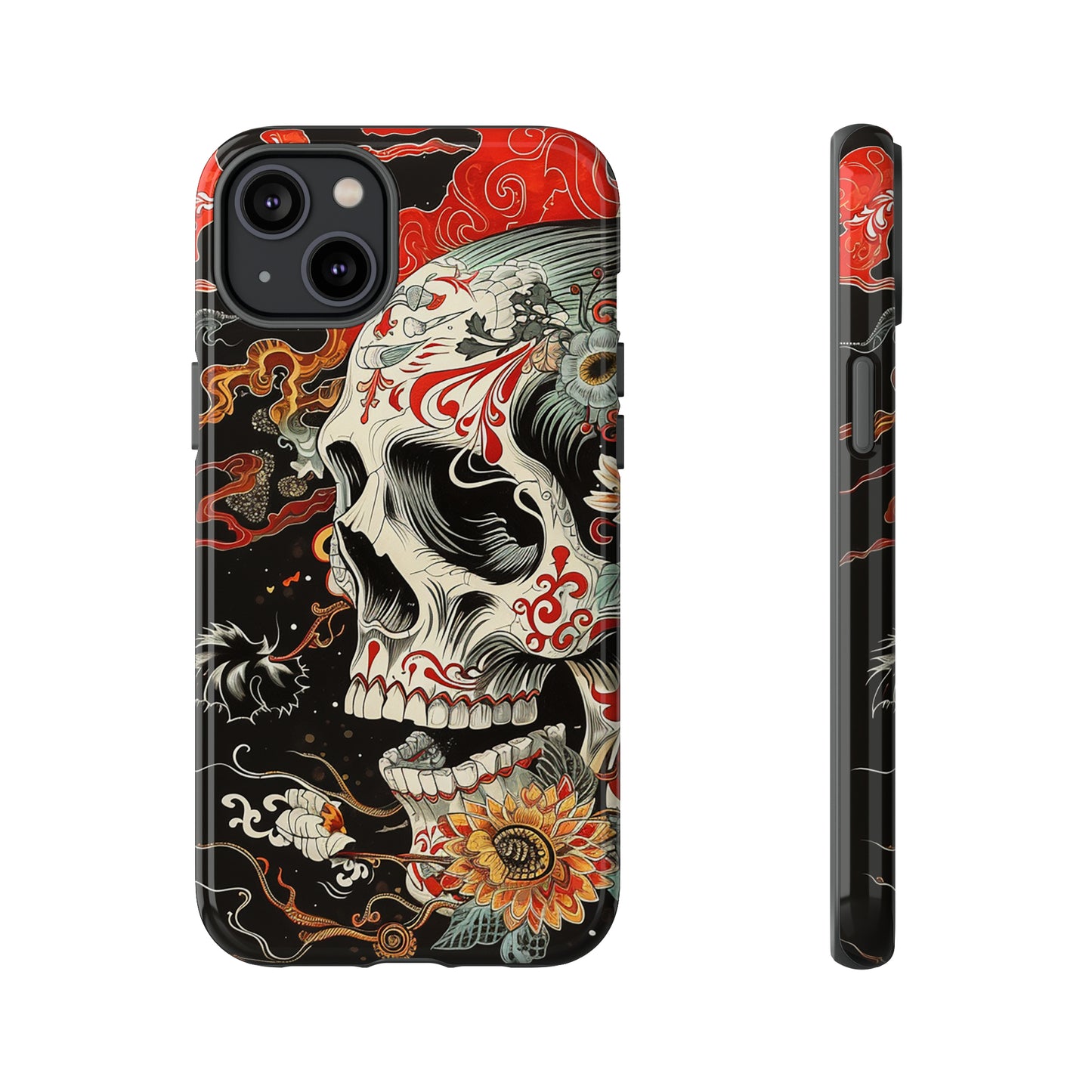 Tough Phone Case Skull 07