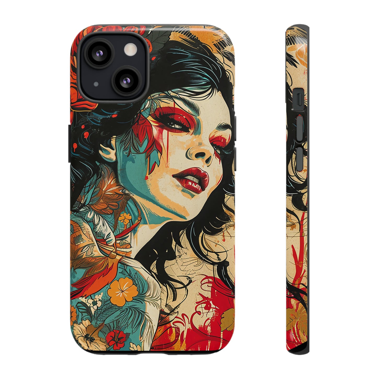 Tough Phone Case Lady 01