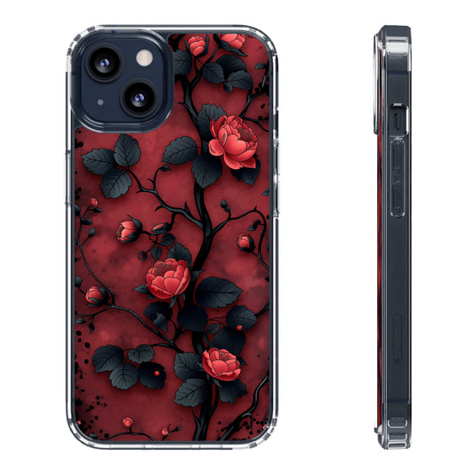 Clear Phone Cases Floral