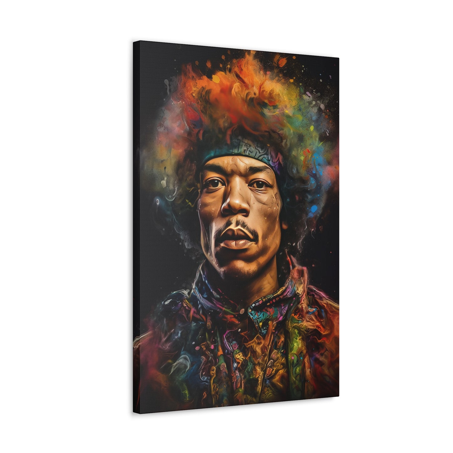 Electric Soul Jimi Hendrix on Canvas