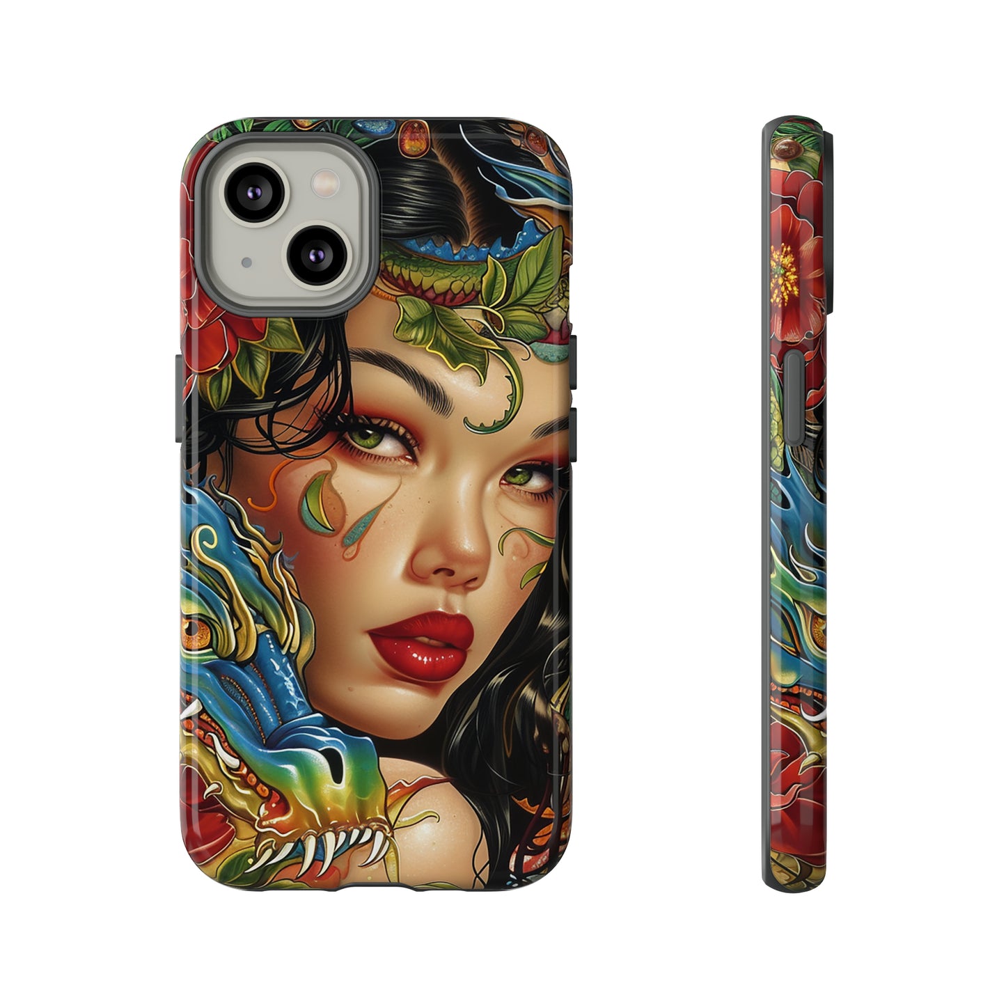 Tough Phone Case Lady 03