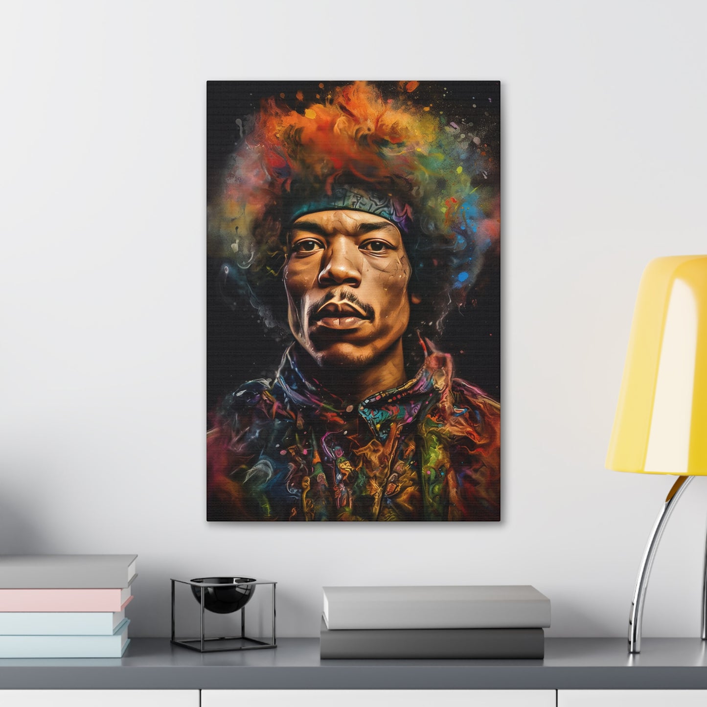 Electric Soul Jimi Hendrix on Canvas