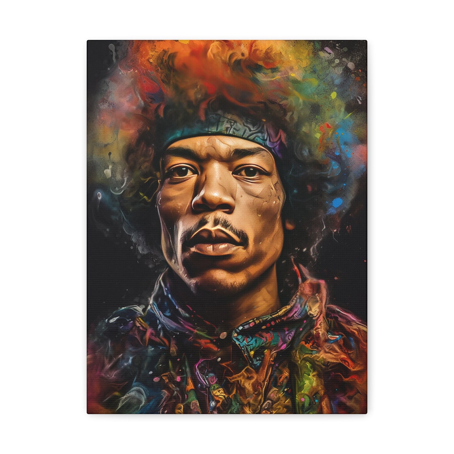 Electric Soul Jimi Hendrix on Canvas