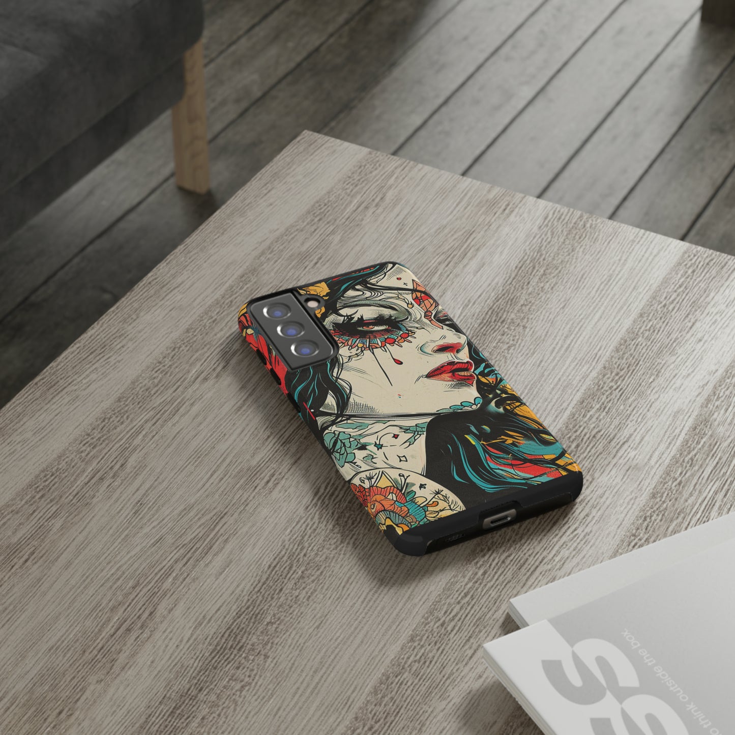 Tough Phone Case Lady 02