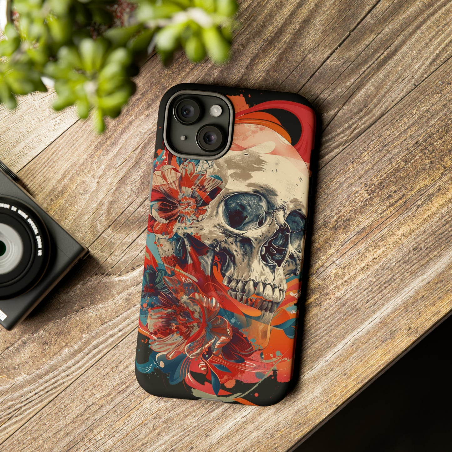 Tough Phone Case Skull 03