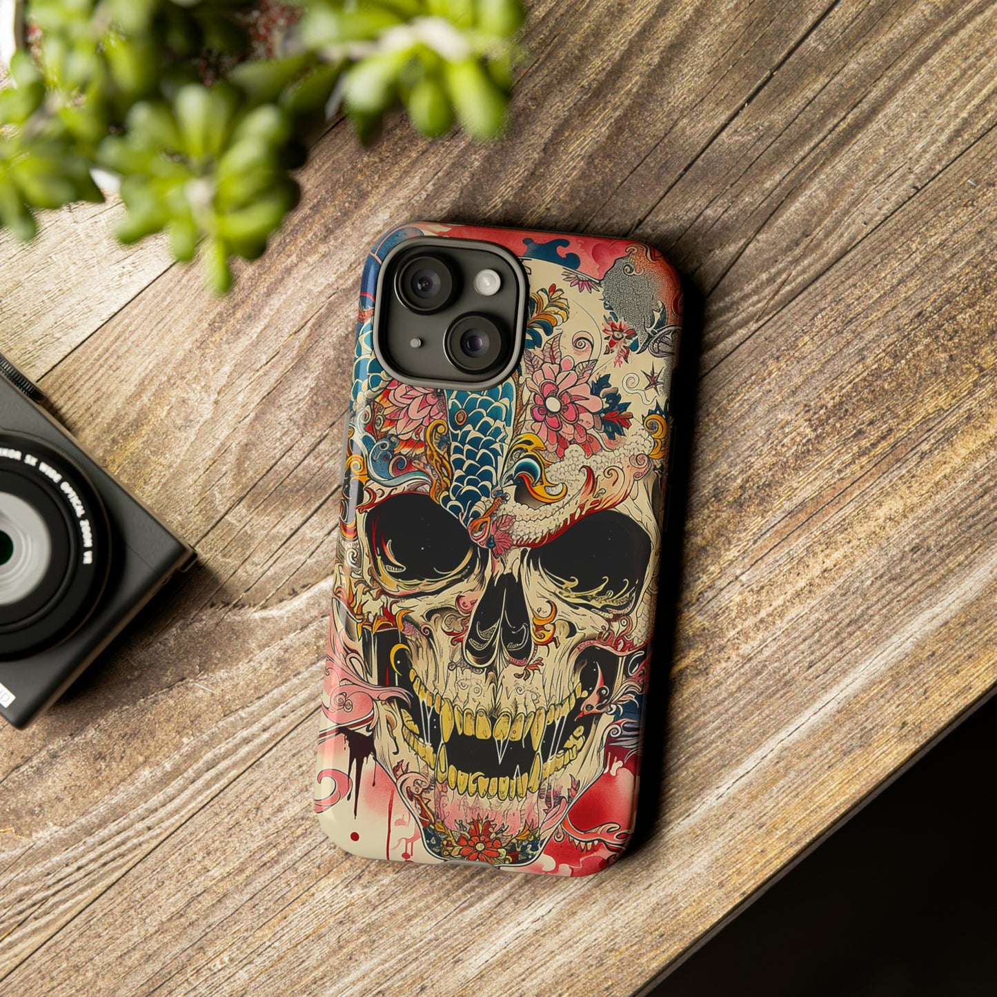 Tough Phone Case Skull 05