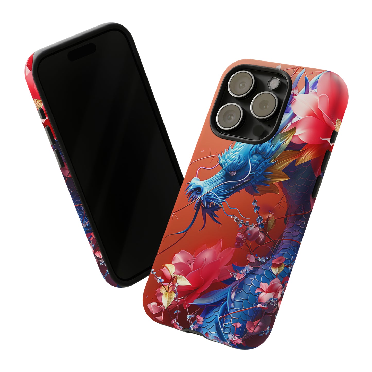 Tough Phone Cases Azure Serpent