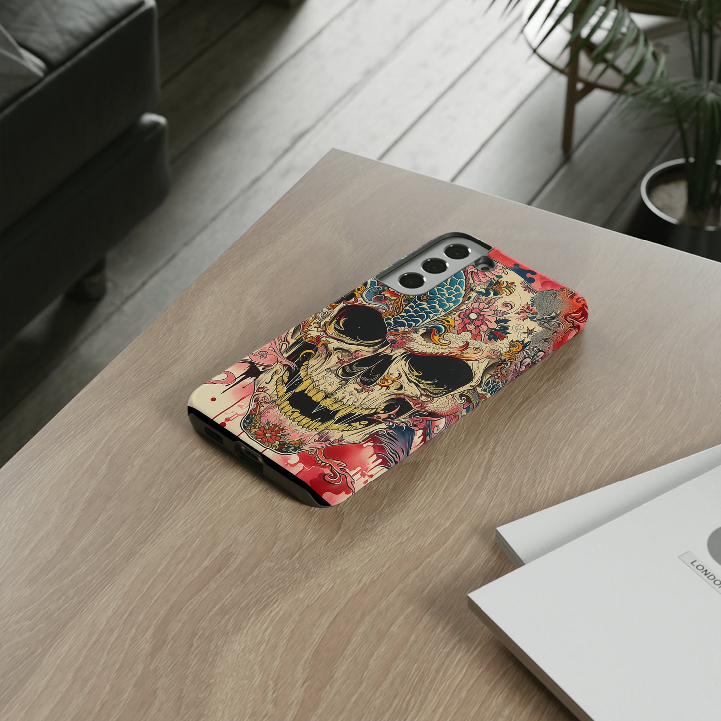 Tough Phone Case Skull 05