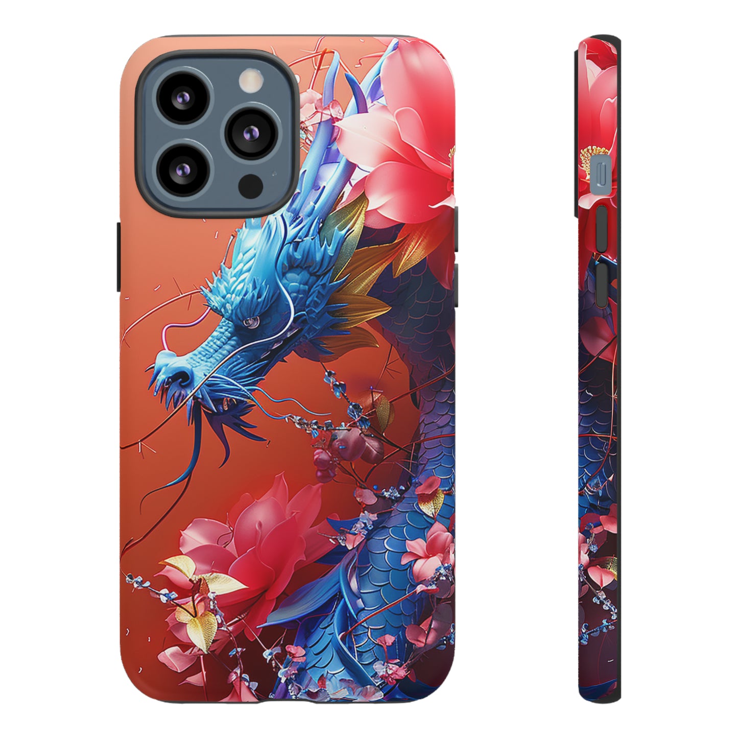 Tough Phone Cases Azure Serpent