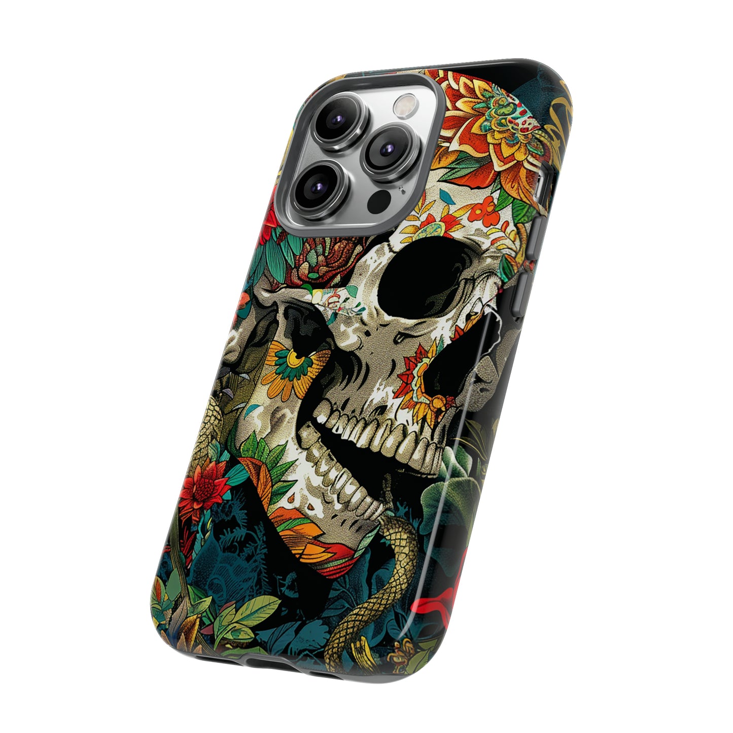 Tough Phone Case Skull 01