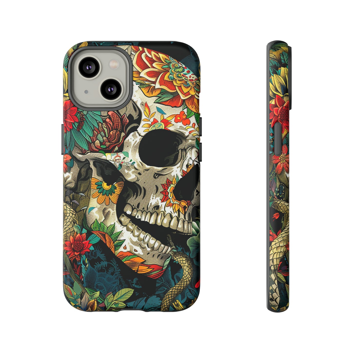 Tough Phone Case Skull 01