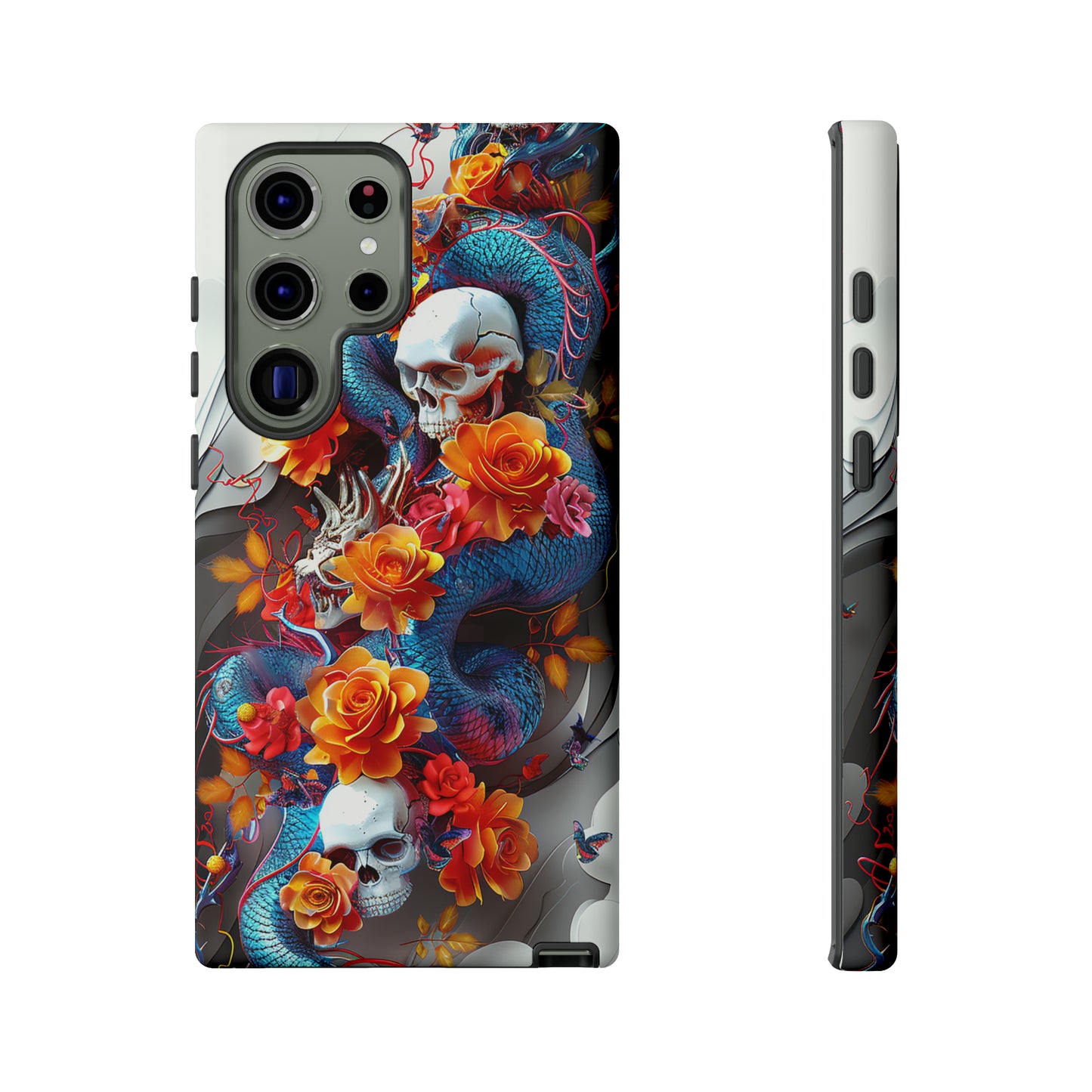 Tough Phone Case Skull 02