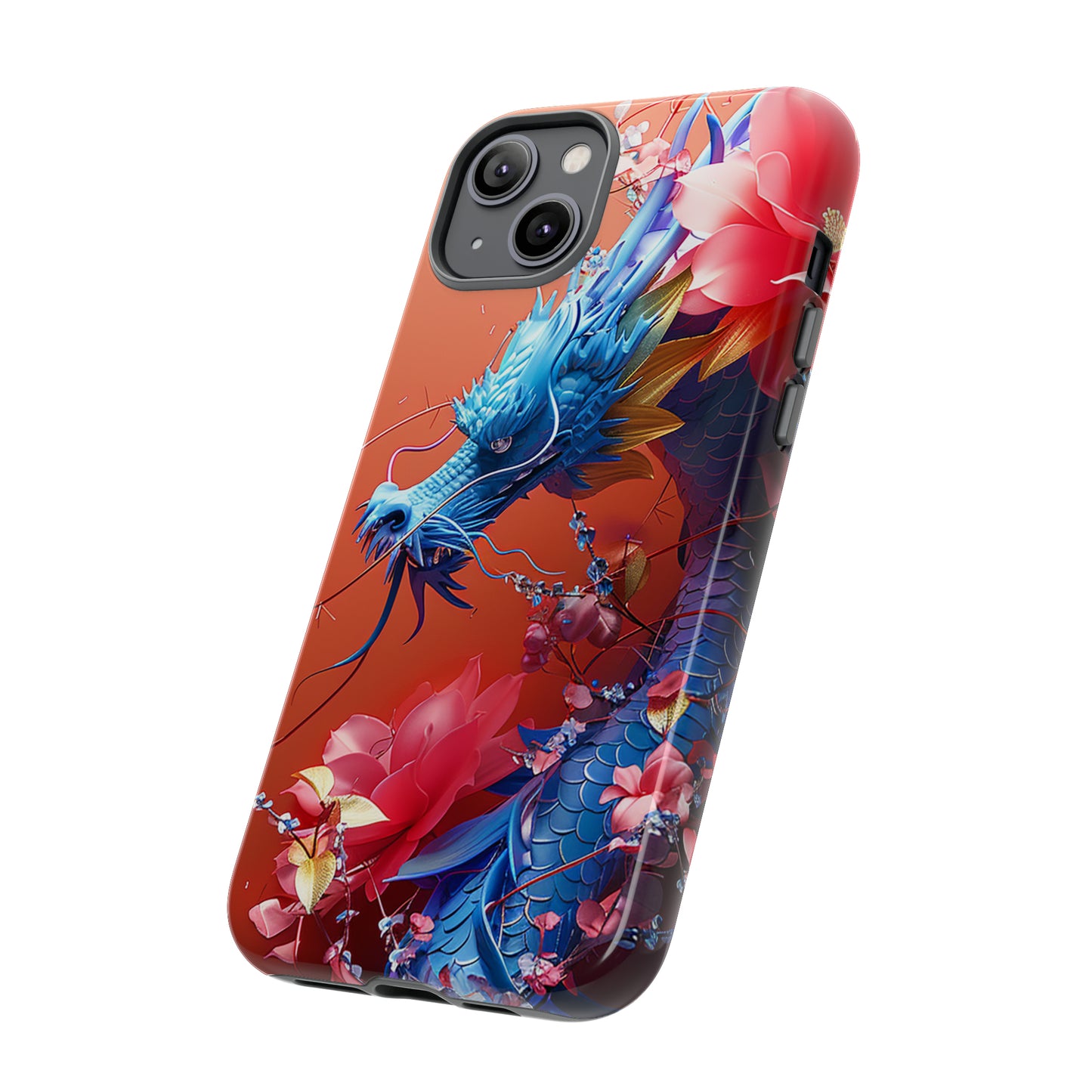 Tough Phone Cases Azure Serpent