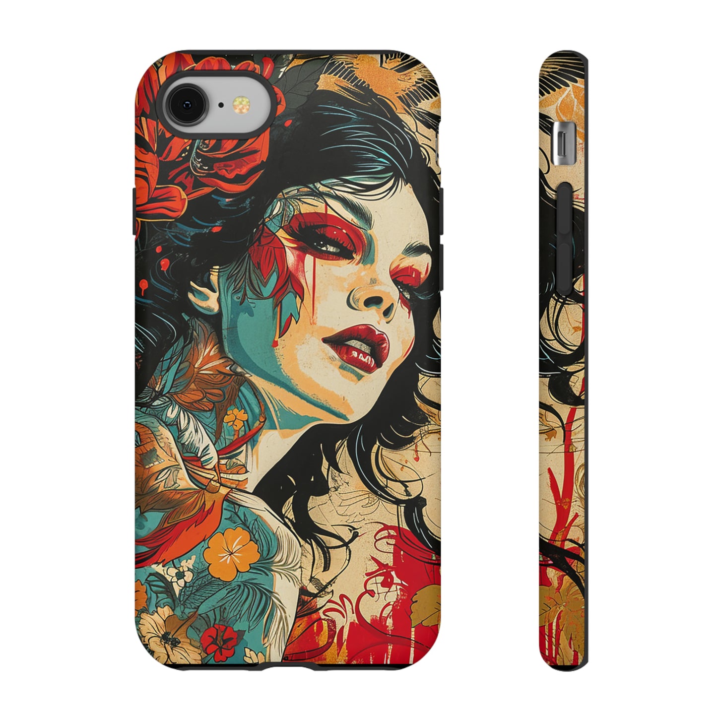 Tough Phone Case Lady 01