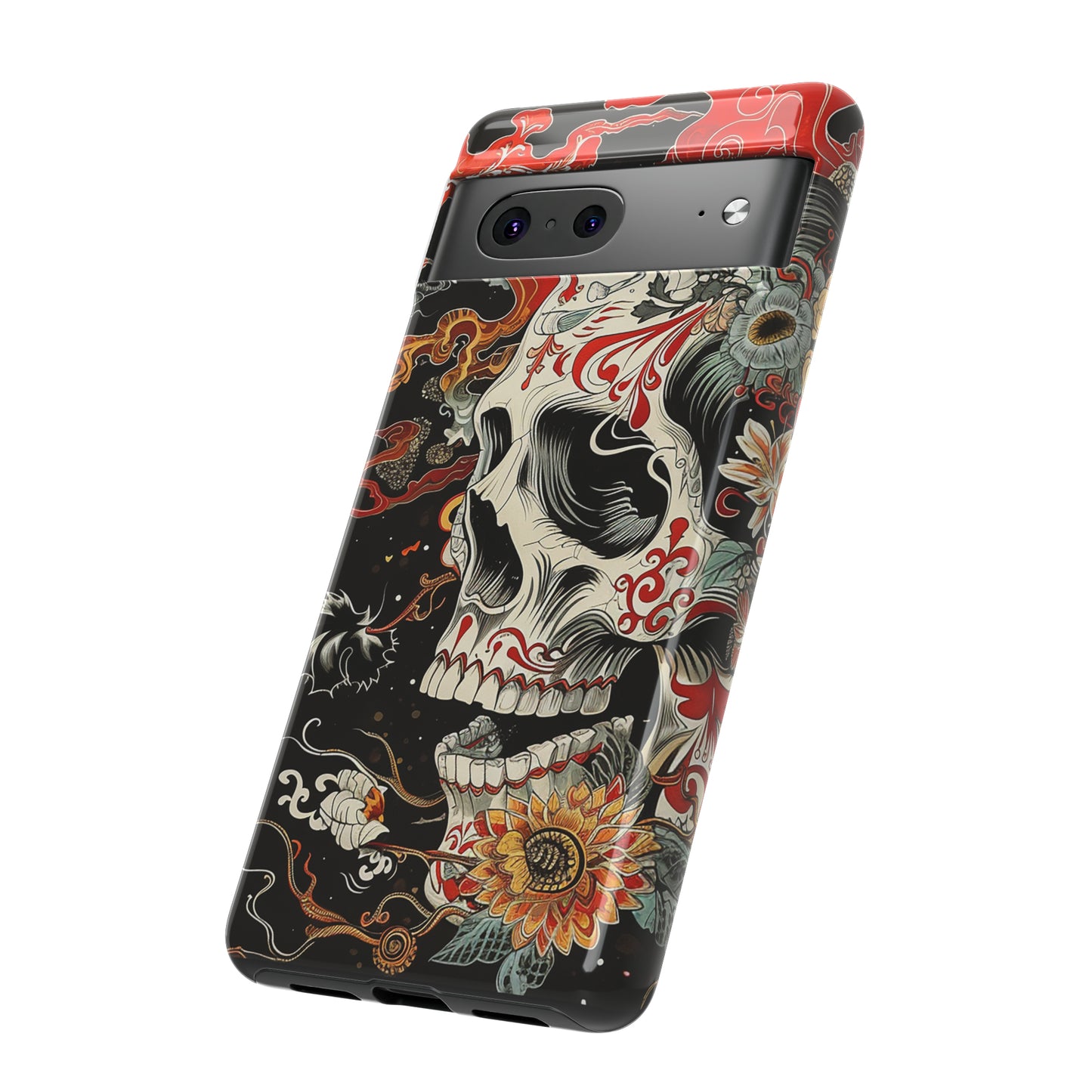 Tough Phone Case Skull 07