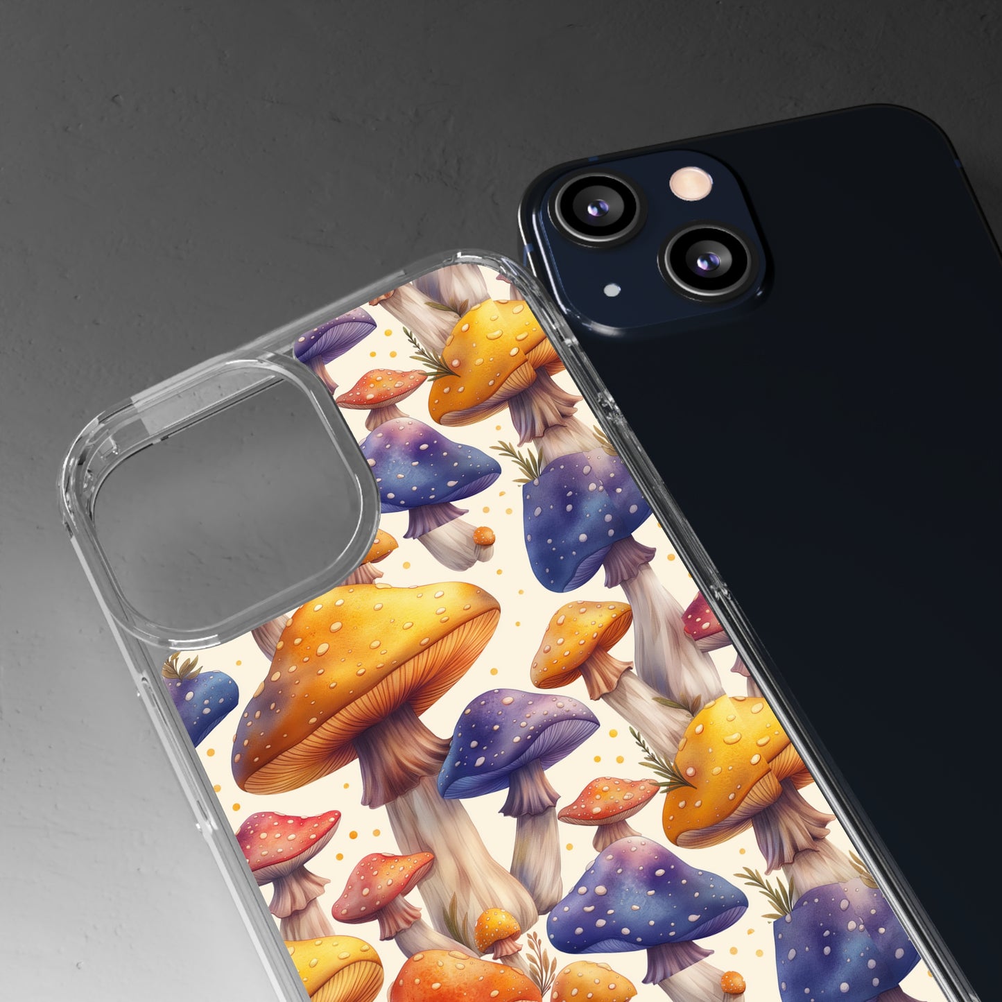 Clear Phone Cases Mushrooms