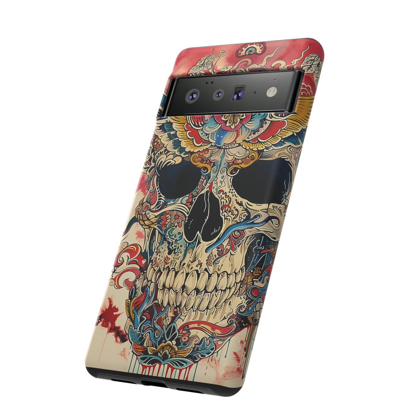Tough Phone Case Skull 06