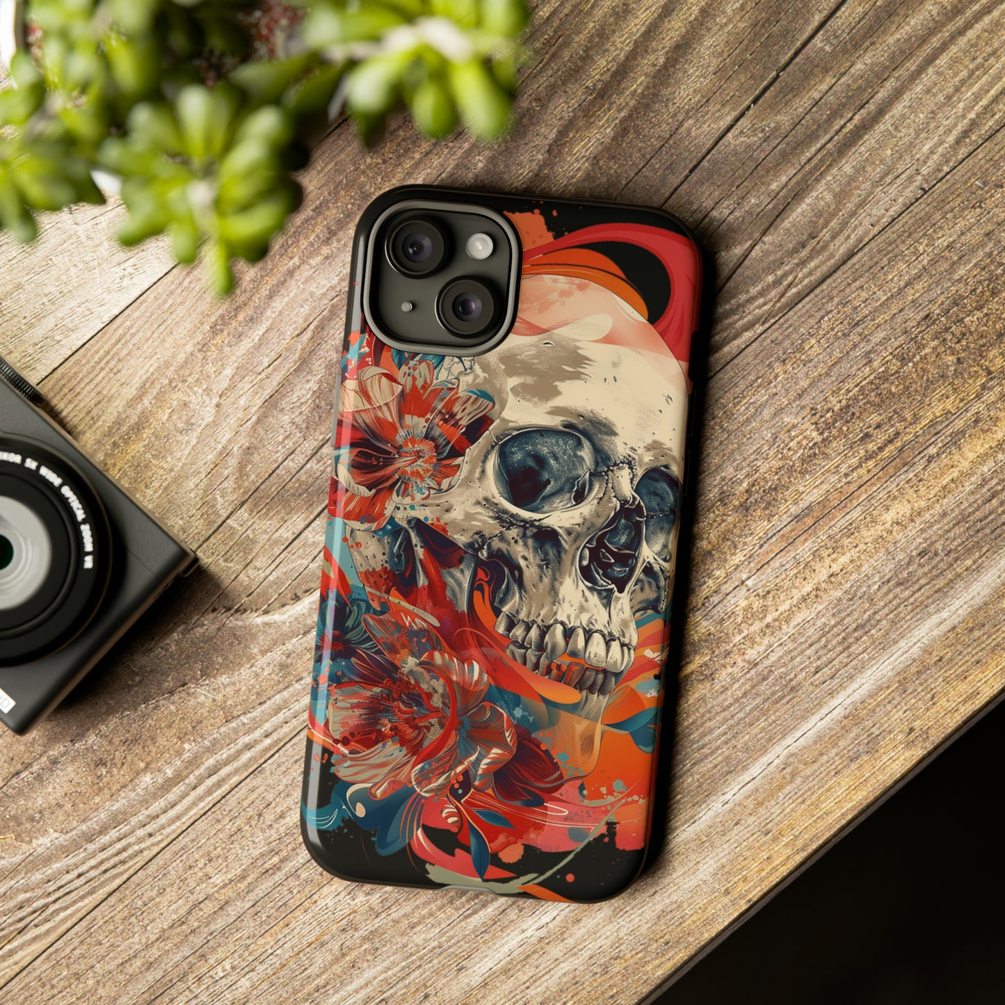 Tough Phone Case Skull 03