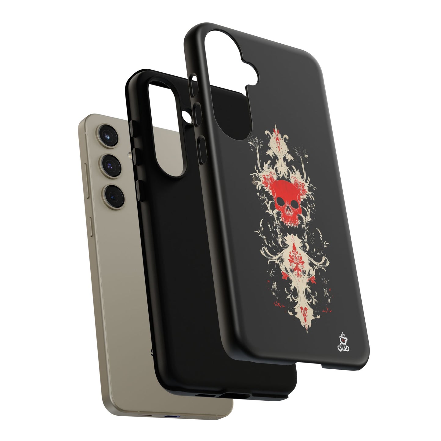 Tough Cases: Crimson Baroque Skull