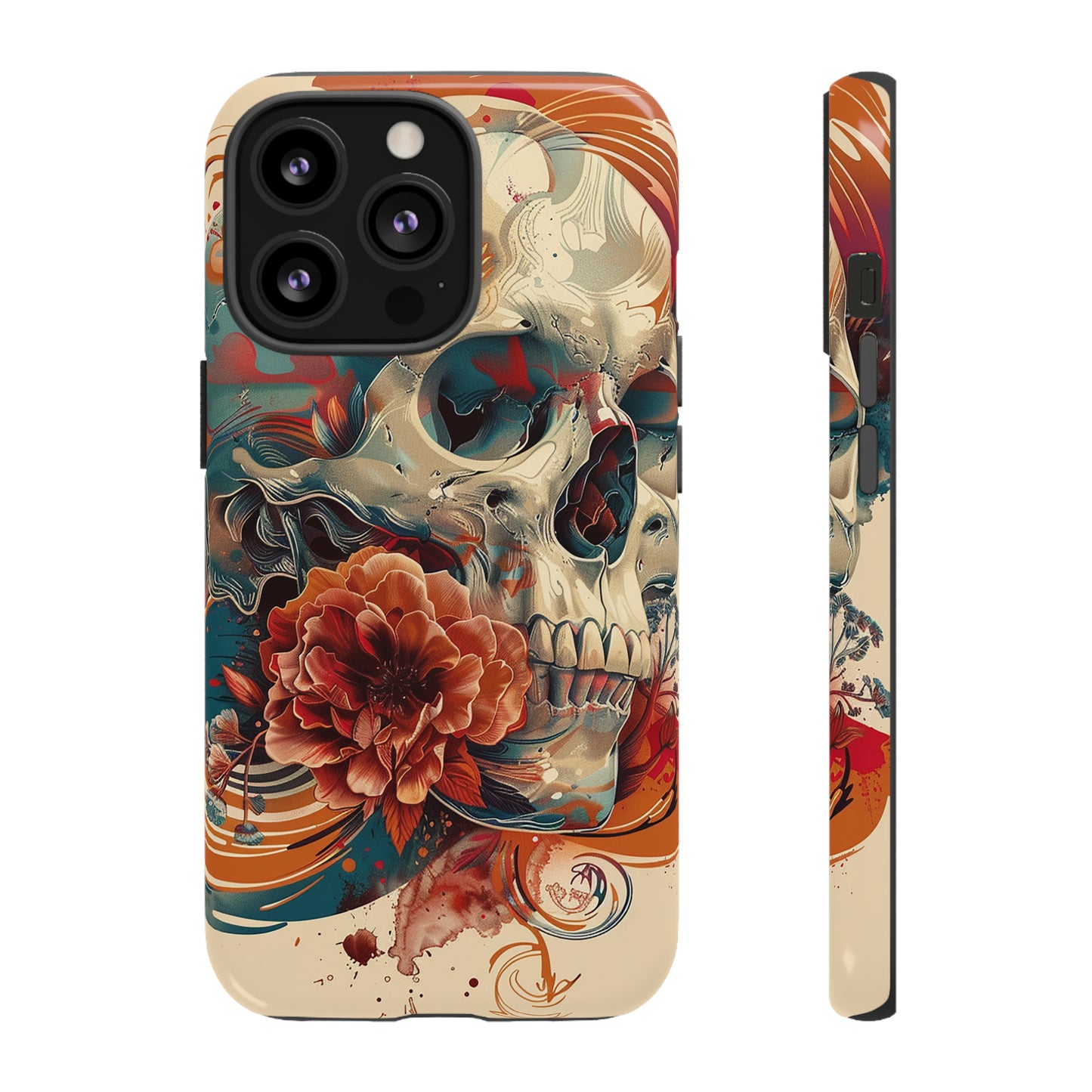 Tough Phone Case Skull 04