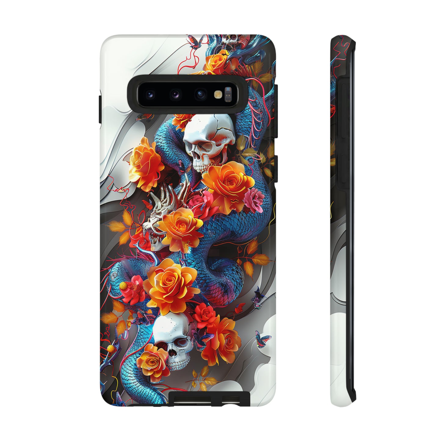 Tough Phone Case Skull 02