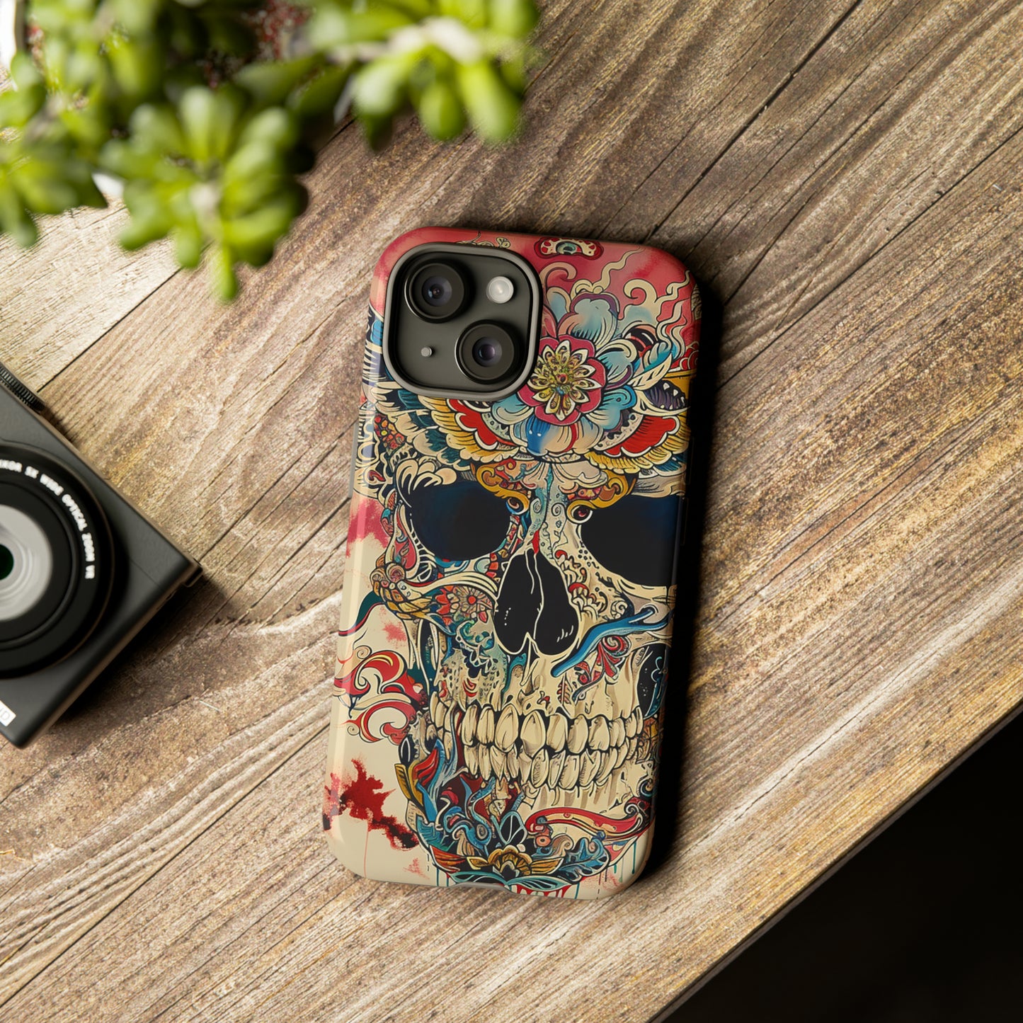 Tough Phone Case Skull 06