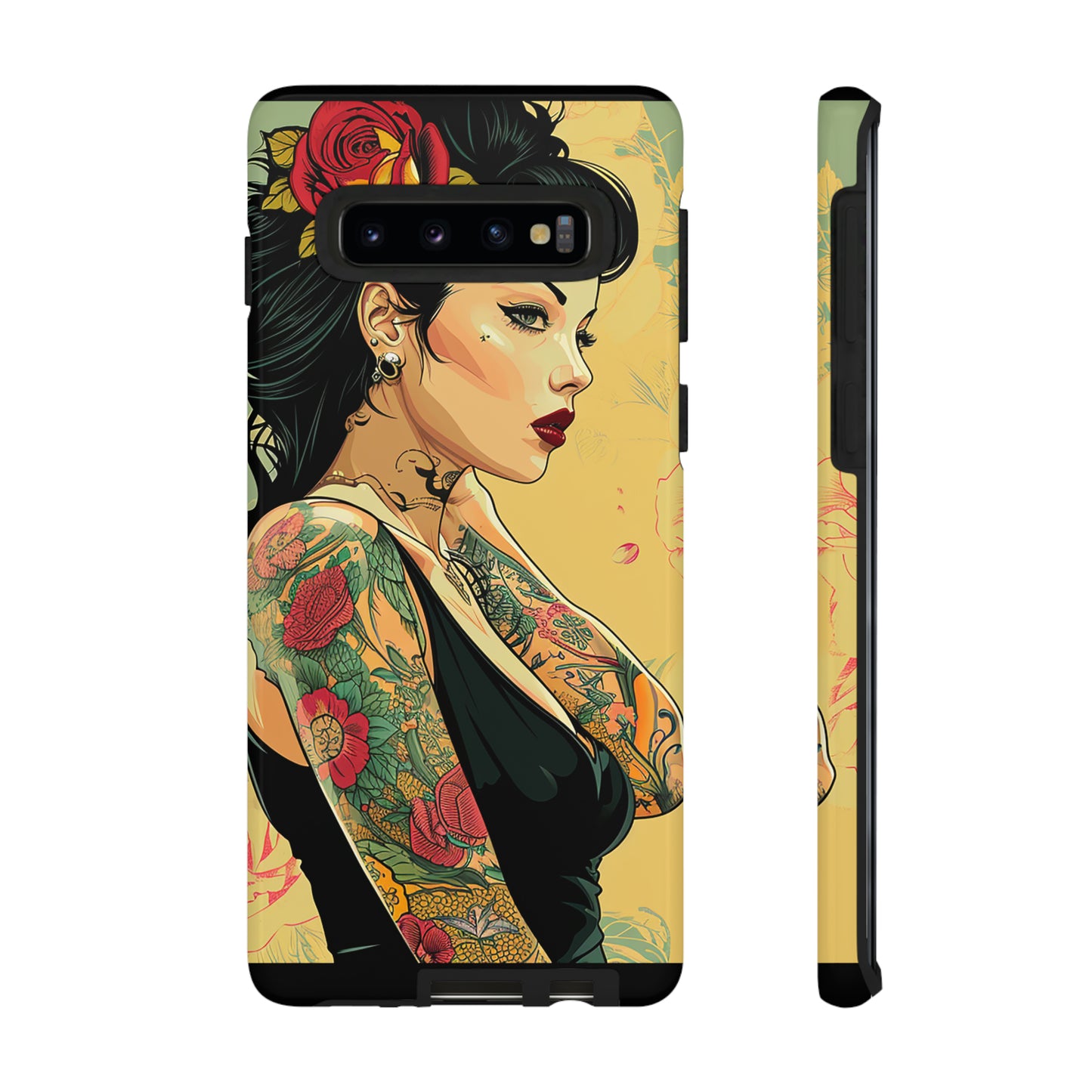 Tough Phone Case Lady 06