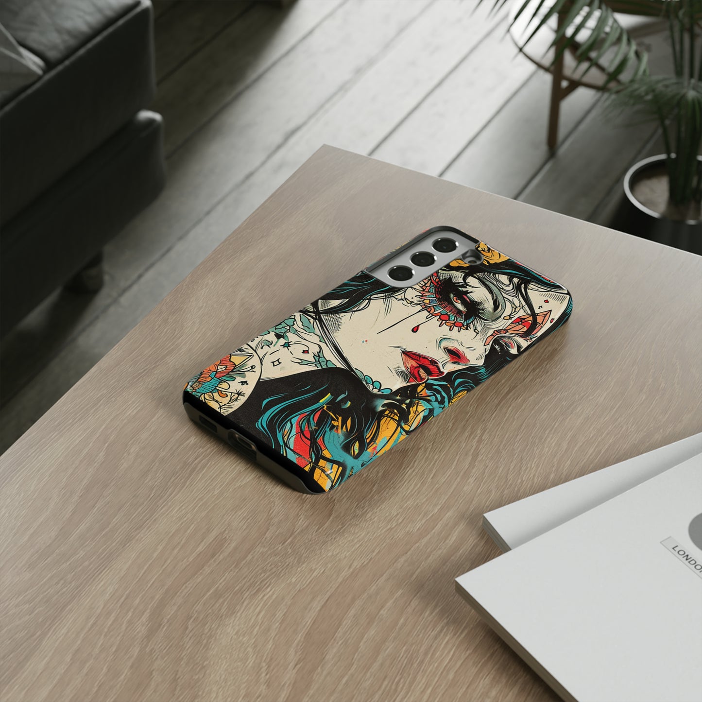 Tough Phone Case Lady 02
