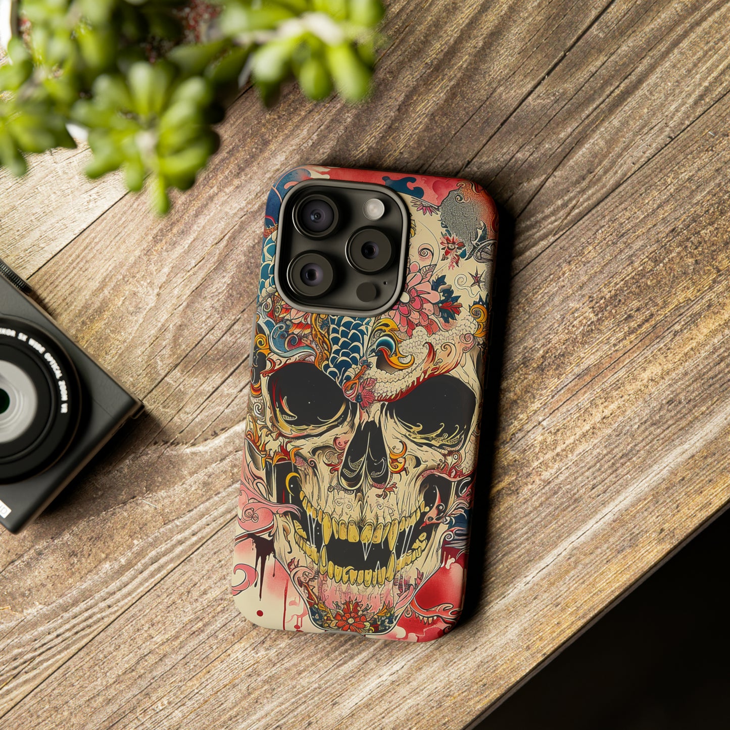 Tough Phone Case Skull 05