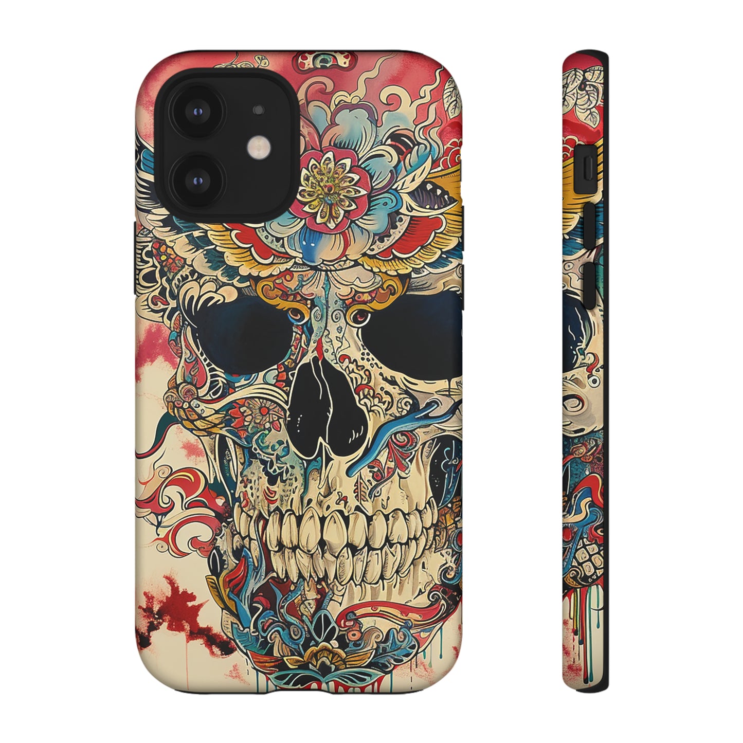 Tough Phone Case Skull 06