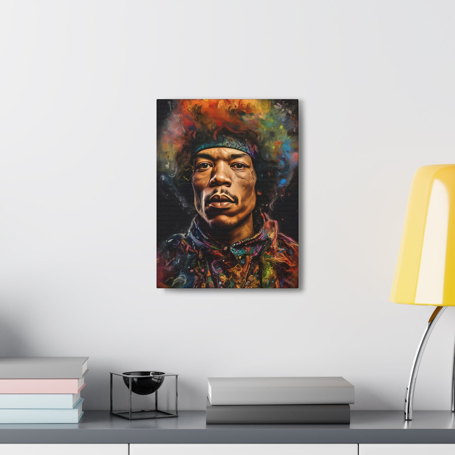 Electric Soul Jimi Hendrix on Canvas