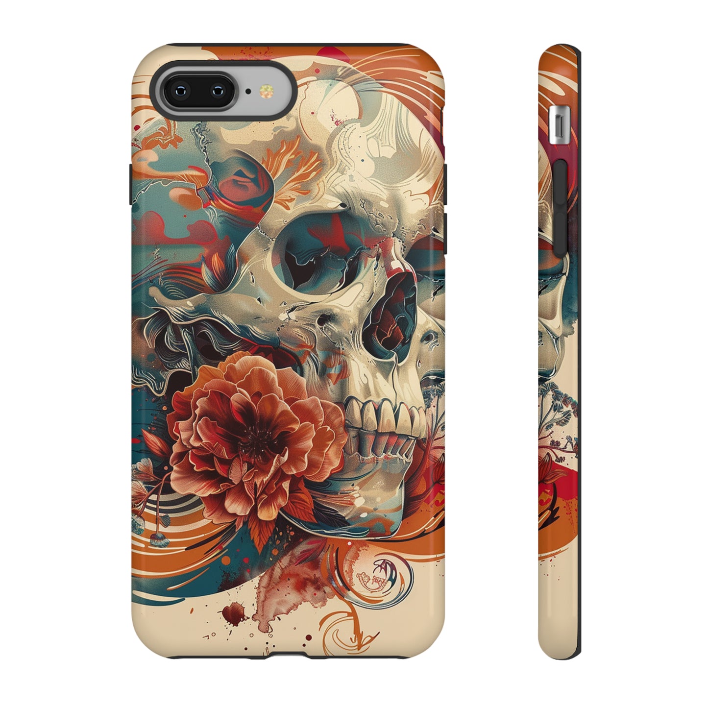 Tough Phone Case Skull 04