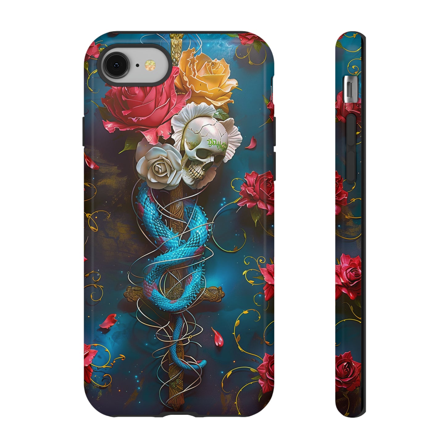 Tough Phone Cases Serpent & Roses