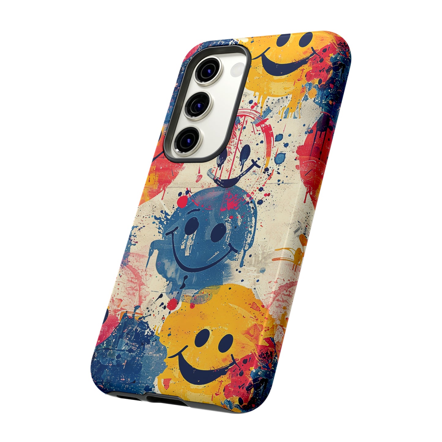 Tough Phone Case Happy Face