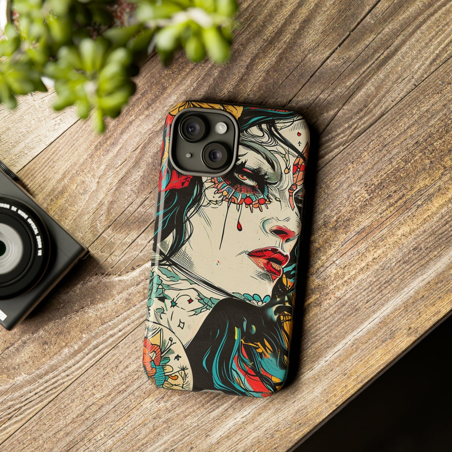 Tough Phone Case Lady 02