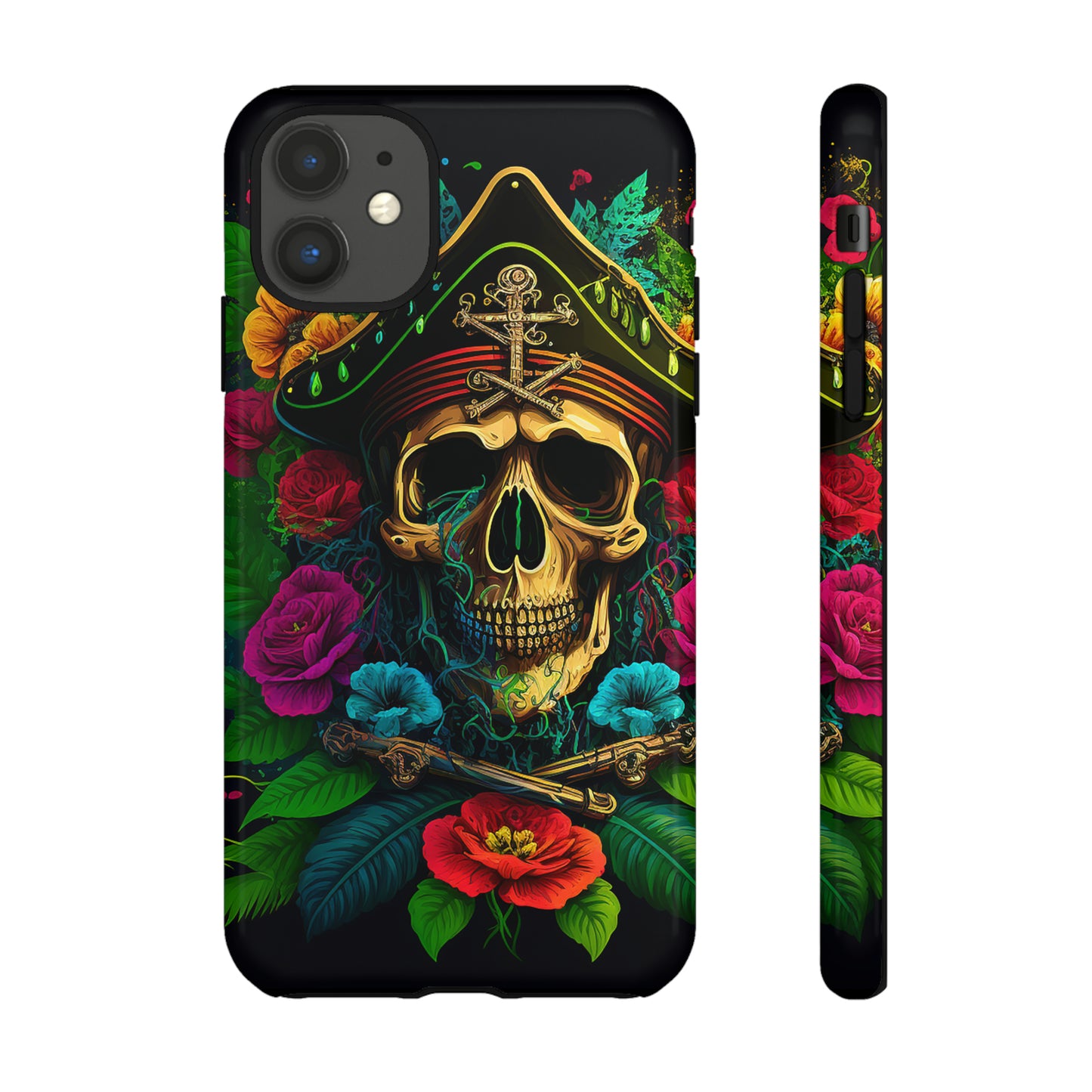 Tough Phone Case Pirate Skull