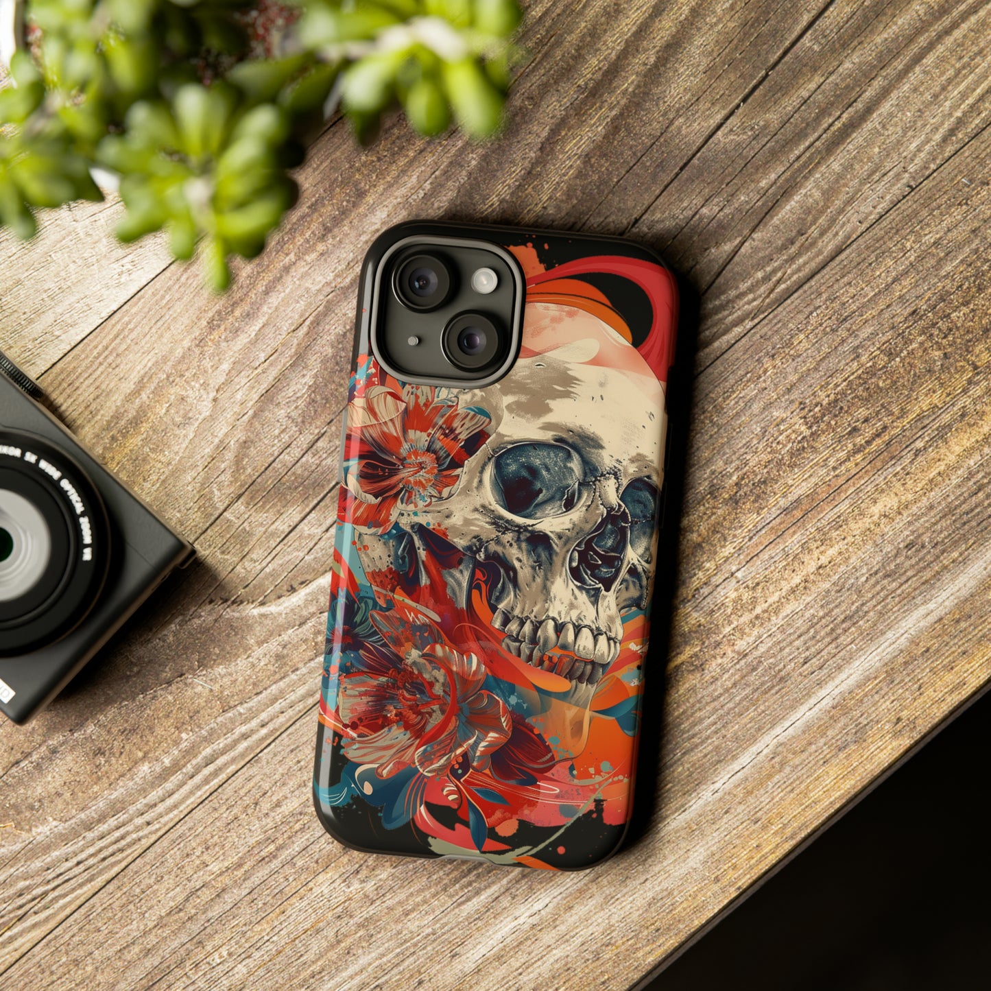 Tough Phone Case Skull 03